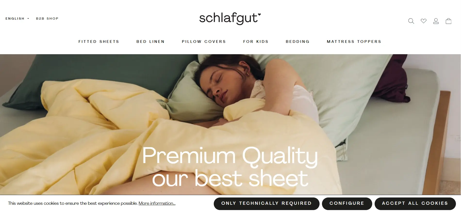 Schlafgut e-commerce site
